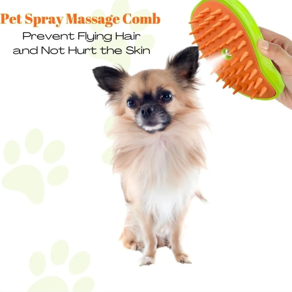 Steam Pet Brush 3 in 1